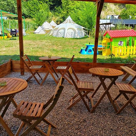 Luna Rock Glamping Brezoi - Blue Scai Eksteriør bilde