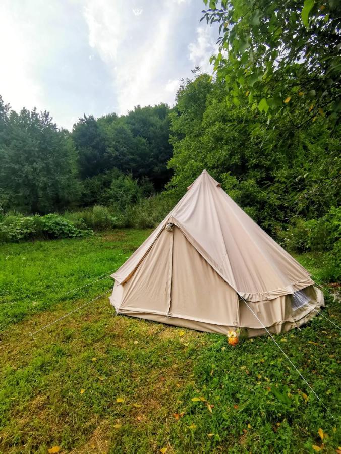 Luna Rock Glamping Brezoi - Blue Scai Eksteriør bilde