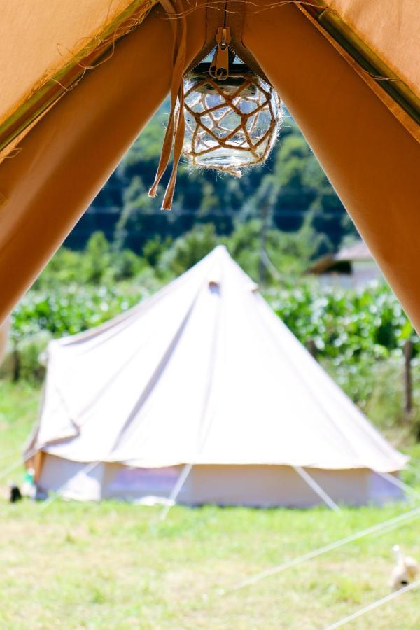 Luna Rock Glamping Brezoi - Blue Scai Hotell Eksteriør bilde