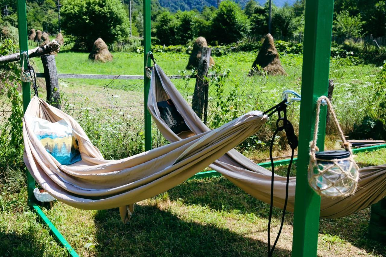 Luna Rock Glamping Brezoi - Blue Scai Hotell Eksteriør bilde