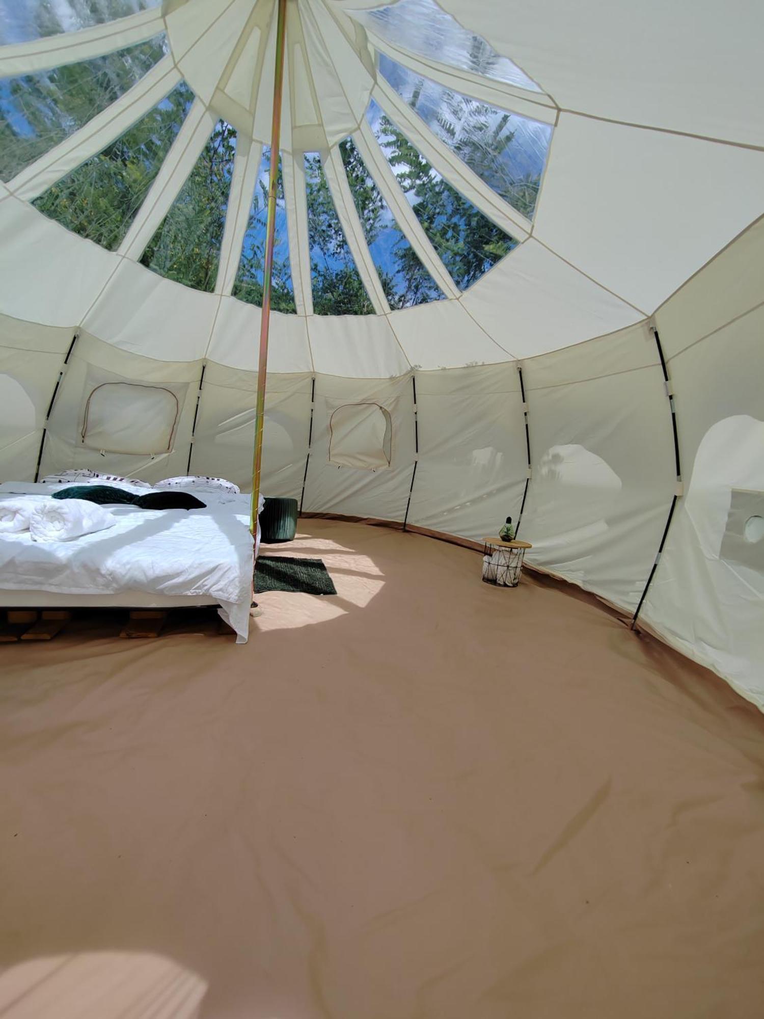 Luna Rock Glamping Brezoi - Blue Scai Eksteriør bilde